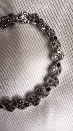 Bracelet argenté style art - bracelet,
