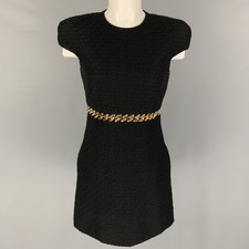 VERSACE Taille 2 Coton Noir