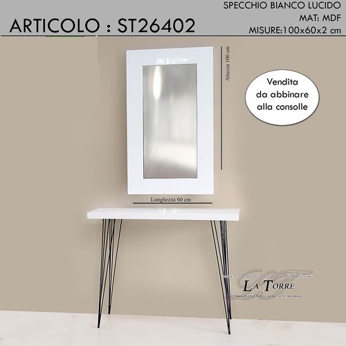 Miroir rectangulaire moderne - rectangulaire,