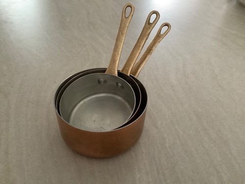 Petites casseroles cuivre - petites,