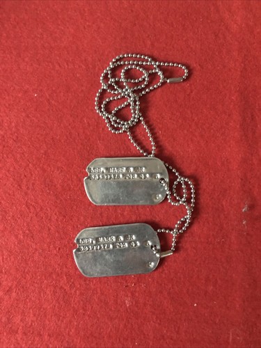 Ww2 army dog tag plaque - army,