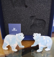 Swarovsky figurines 2 Oursons