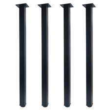 Lot de 4 pieds de bureau
