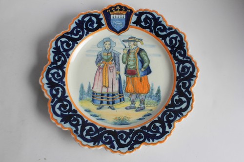 Assiette faïence henriot - faïence,