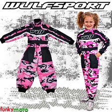Enfants combinaison de motocross off-road Une piece MX course Dirt Bike costume
