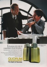 Publicité papier Parfum