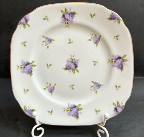 Assiette gâteau carrée - assiette,