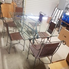 table à manger piétement