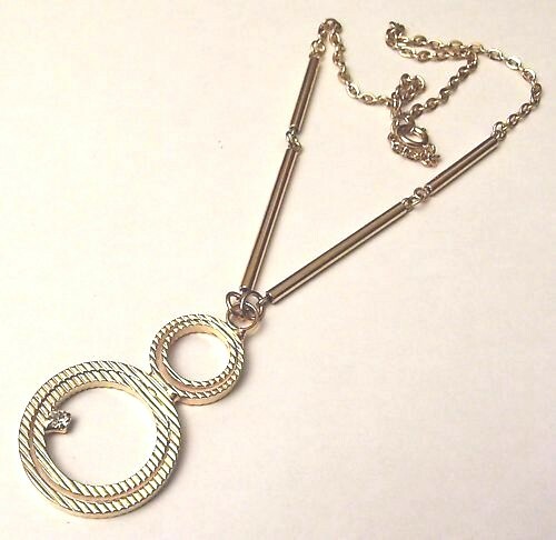 Collier pendentif couleur - couleur, or