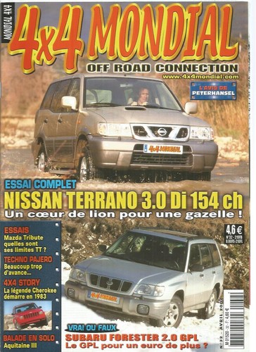 4x4 mondial nissan - mondial,