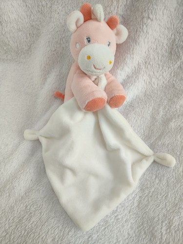 Doudou mouchoir girafe vache - doudou,