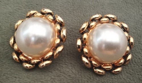 Boucles oreille clips vintage - oreille,