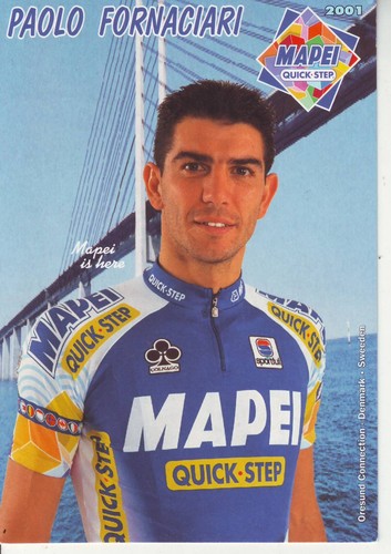 Cyclisme carte cycliste paolo - cyclisme,