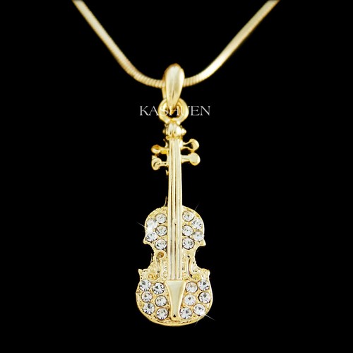 Collier musical violon - musical,