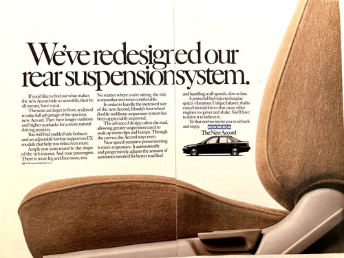 1990 honda accord - honda, two