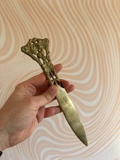 OUVRE LETTRE ART NOUVEAU COUPE PAPIER