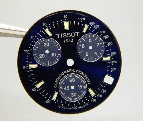 Tissot chronograph 200m cadran