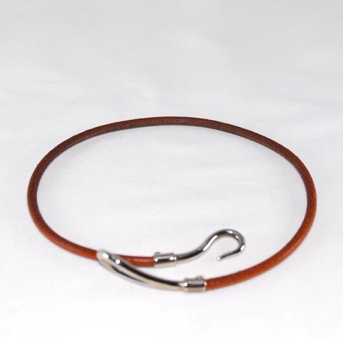 Bracelet hermes jumbo cuir - jumbo, en
