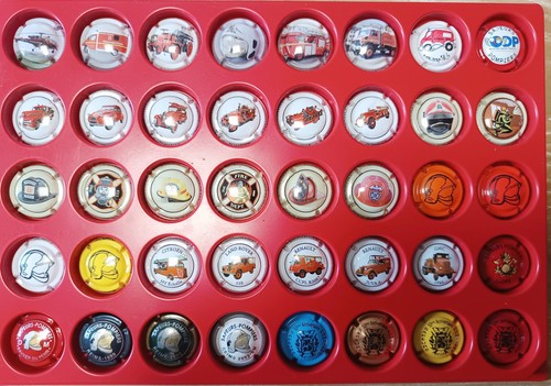 Lot pompiers capsules - pompiers, de