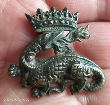 BROCHE, INSIGNE EMBLEME DU ROI FRANÇOIS 1er SALAMANDRE COURONNÉE CRACHANT DU FEU