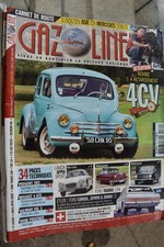 GAZOLINE 182 2011-RENAULT 4 CV-4L-LANCIA APPIA-FORD TAUNUS CONSUL-FIAT 124-203