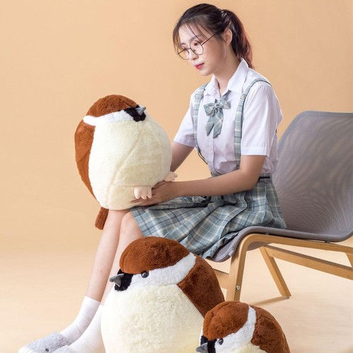 Kawaii peluche moineau jouet - kawaii,