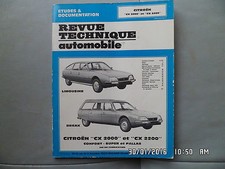 RTA CITROEN CX 2000 et 2200