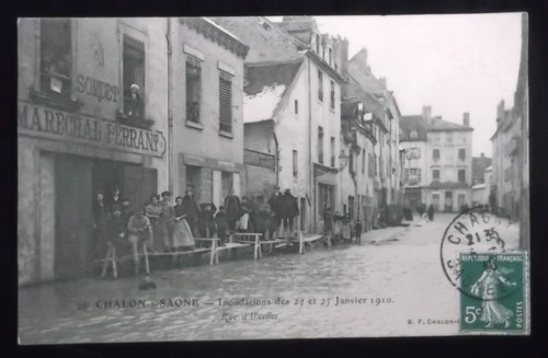 Cpa chalon sur saône - chalon-sur-saône,