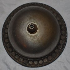 Vintage Brass Hotel Desk Bell