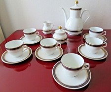 Bavaria Vohenstrauss Johann Seltmann, service à café en porcelaine .