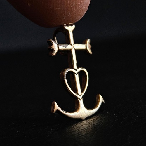Pendentif ancre marine - , navire