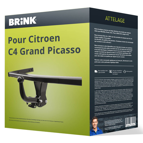 Attelage pour citroen grand - pour,