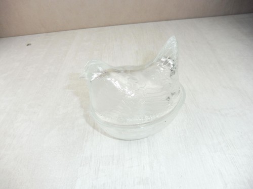 Ancienne bonbonnière verre - en,
