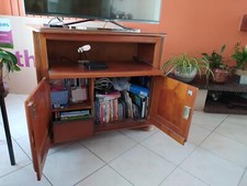 Meuble télé XXe en merisier