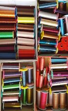 GRAND LOTS BOBINE FIL DE COUTURE BRODERIE TOUTE COULEUR ÉPAIS ET FIN 