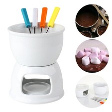 Pot à fondue au chocolat Pot chaude en céramique pour les mariages