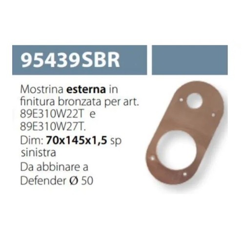 Mottura mostrina extérieure - mostrina,