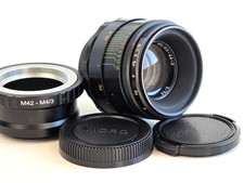 Objectif Helios-44-2 58 mm F/2,0 URSS pour Panasonyc, Olympus Micro 4/3 ! s/n...