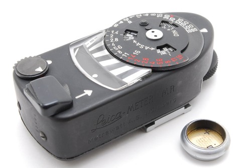 Leica light meter noir - mr,