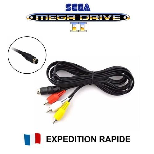 Câble vidéo rca - câble, megadrive