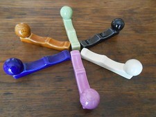 6 PORTE COUTEAU EN BARBOTINE