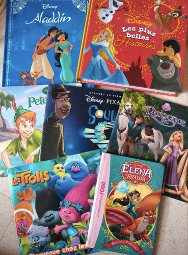 Lot livres disney dreamworks - lot,
