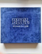 Coffret Collector Jacques BREL - L'œuvre intégrale-14 Vinyles illustrés