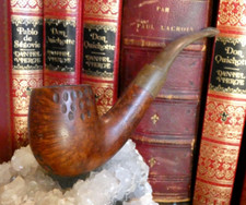 PIPE EN BRUYÈRE - Gravée " Anthoine - Vieille Bruyère Saint Claude "