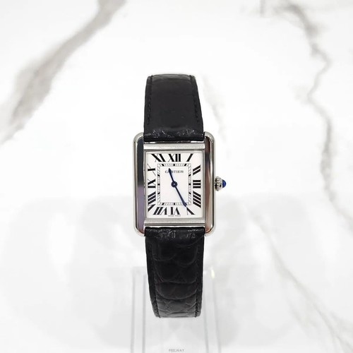 Cartier montre tank solo small - montre,