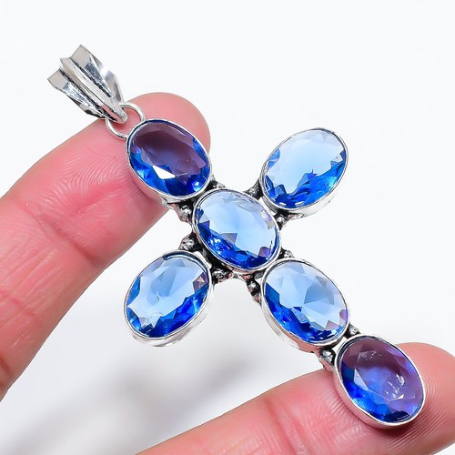 Pendentif croix cadeau - , argent