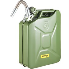 VEVOR Bidon d'Huile Carburant 5,3 gal 20 L avec Bec Flexible pour Voitures Vert