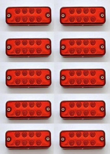Set pièce 12v rouge - rouge, led