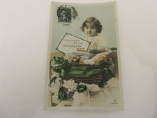 CP CARTE POSTALE MESSAGE PETITE FILLE : C'EST une BONNE IDEE à MOI...