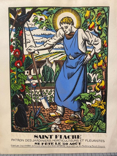 Saint fiacre patron des - fiacre,,